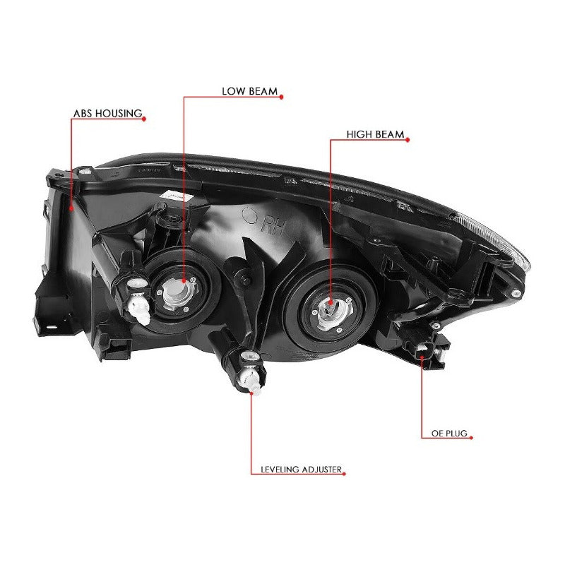 Faros Toyota Ran4 Ahumados 2006 2007 2008