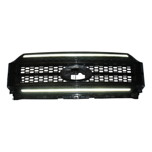 Parrilla Ford F-150 Drl Negro 2021 2022 2023 2024