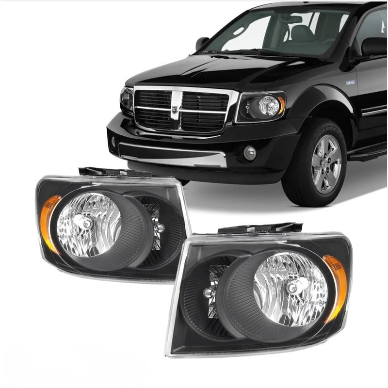 Dodge Durango headlights 2007 to 2009
