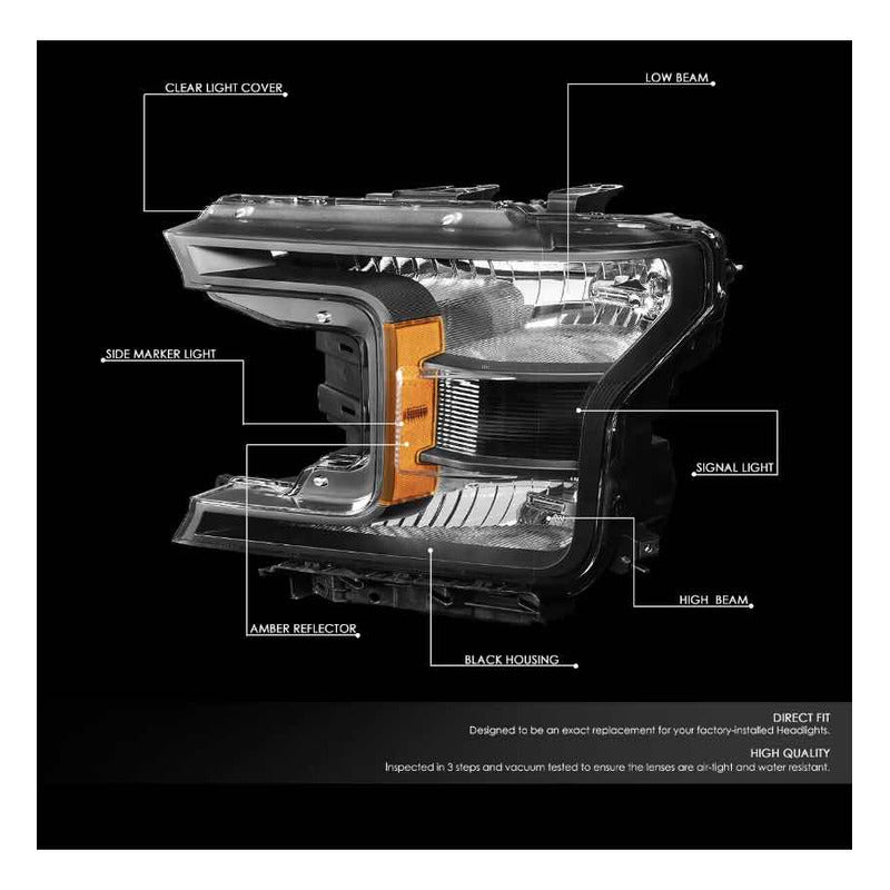 Ford F-150 Lobo headlights 2018 to 2020