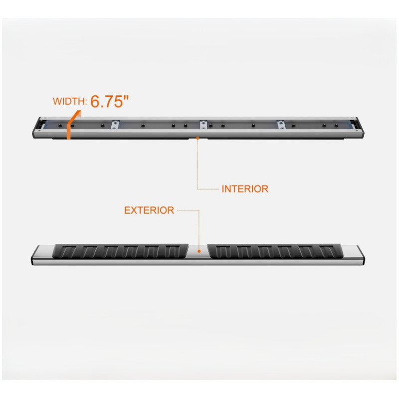 Estribos Tacoma Cabina Y Media 2005 2006 2007 2008 A 2023 Cromado
