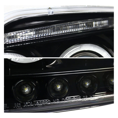 Faros Led Halo Ford F 150 Expedition 1997 2000 2001 A 2004