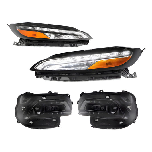 Par Faros Led Jeep Cherokee 2014 2015 2016 2017 2018