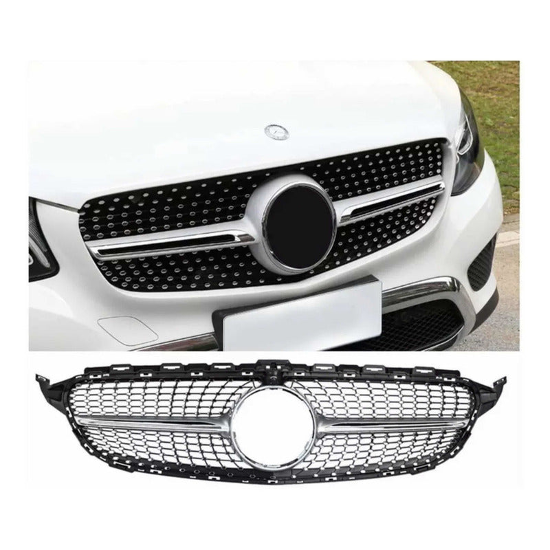 Parrilla Diamond C200 C250 C300 Clase C W205 2015-2018