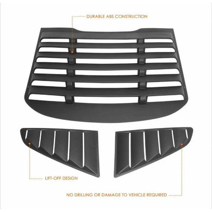 Louvers Para Mustang 2015 2016 2017 2018