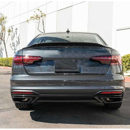 Spoiler Alerón Fibra Carbono Audi A4 B9 Sline S4 2017-2020