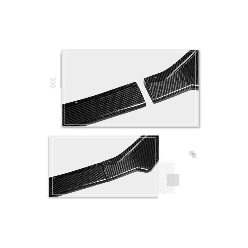 Lip Acc. Delantero Fibra De Carbono Para Mazda 6 2019 A 2021