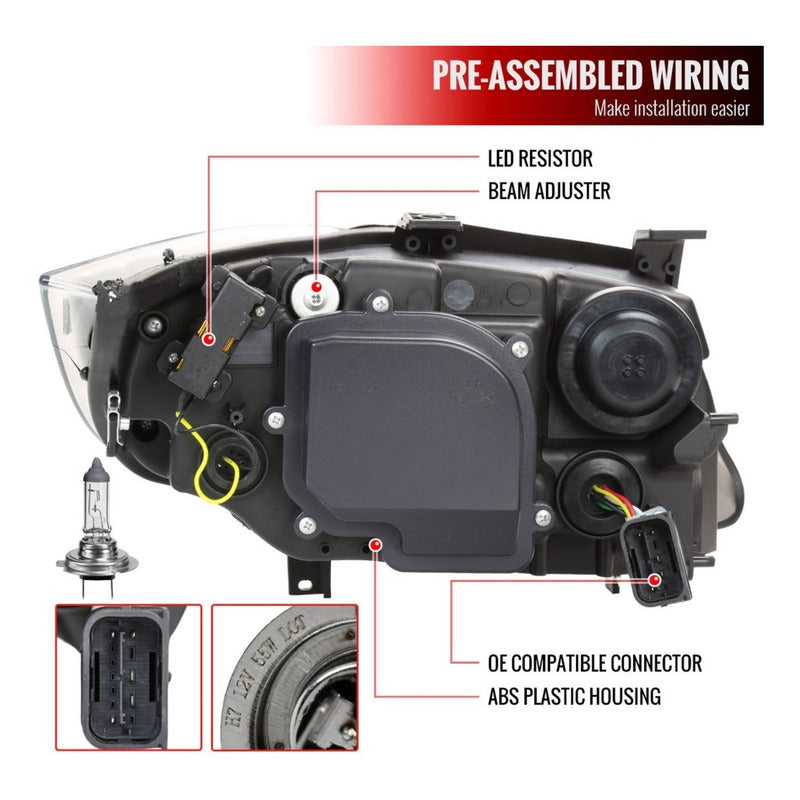 Faros Led Bmw E90 Serie 3 Sedan 2006 2007 2008 A 2011