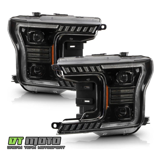 Faros Led Drl  Ford F-150 2018 2019 2020 Par Ambos Lados