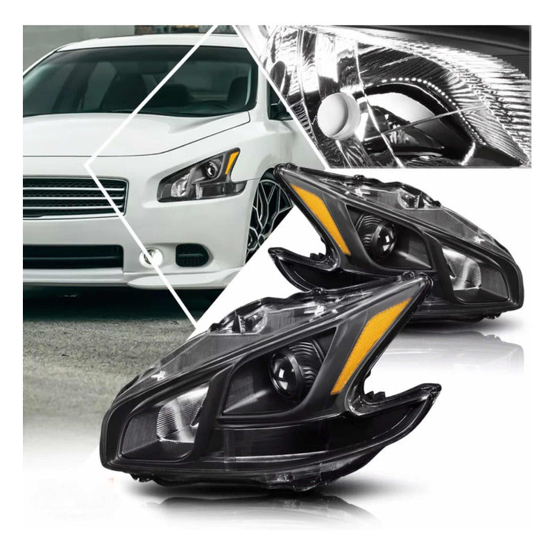 Faros De Proyector Nissan Máxima 2009 a 2014