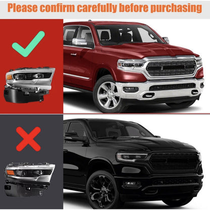 Faro Delantero Led Ram 1500 Lado Derecho 2019 A 2025 Derecho/pasajero