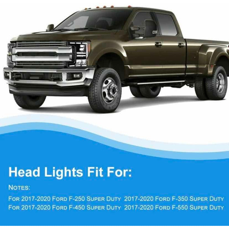 Faros Led Ford F-250 F-350 Super Duty 2017 2018 2019  Izquierdo