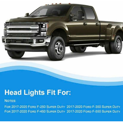 Faros Led Ford F-250 F-350 Super Duty 2017 2018 2019  Izquierdo