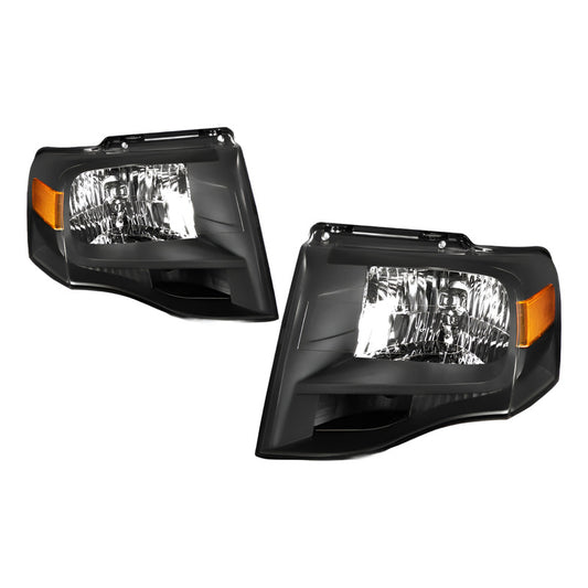 Par De Faros Ford Expedition Negro Amber 2007 2008 A 2014