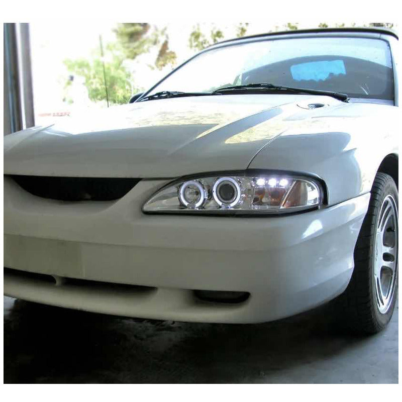 Faros Led Mustang Cromados 1994 1995 1996 1997 1998