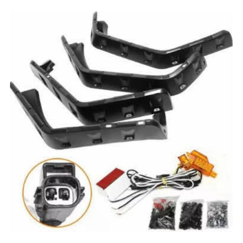 Led corner guards Jeep Wrangler Jk 2007 to 2018