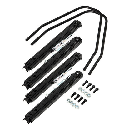 Asientos De Carrera Universales Reclinables Negro