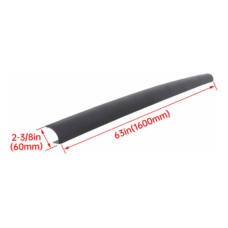 Moldura De Tapa Batea F-250 F-350 F-450 Super Duty 99-07 Negro