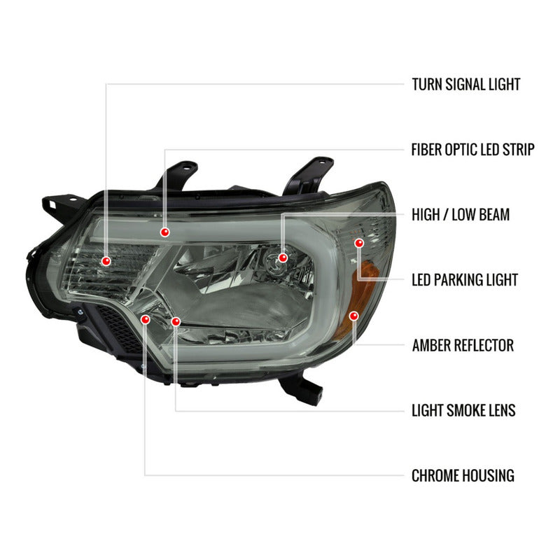 Faros Led Tacoma 2012 2013 2014 2015 Ahumados