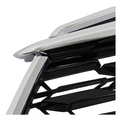 Parrilla Delantera Toyota Highlander Negro/cromo 2020 A 2022 Negro-cromado Brillante