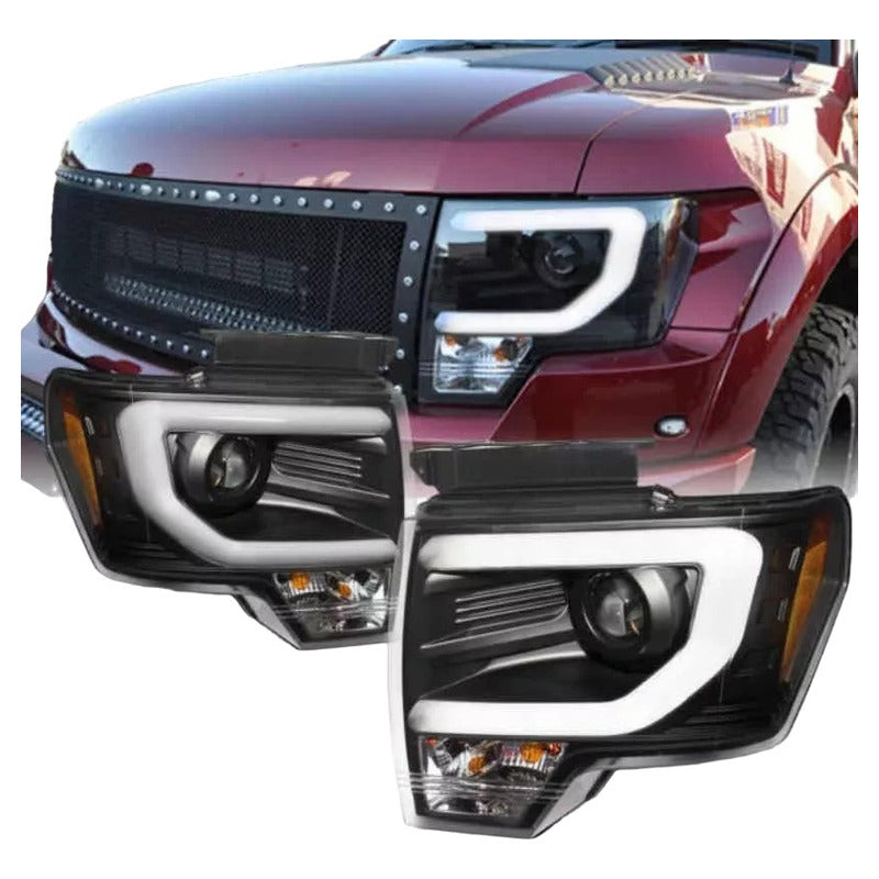 Faros Led Para Ford F-150  2013 2014