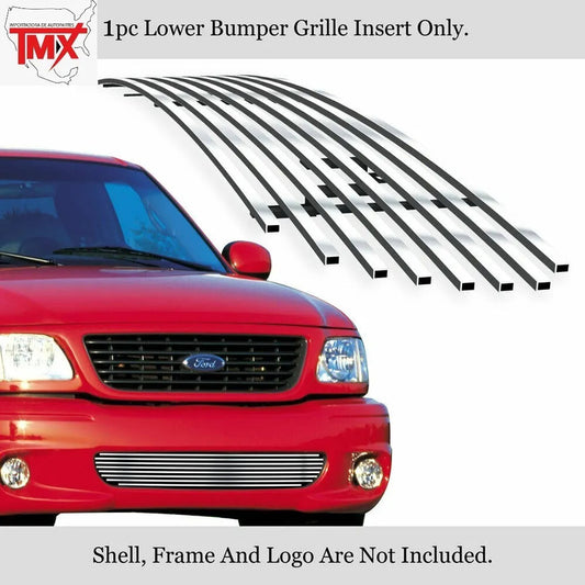 Parrilla Defensa Inferior Cromada F-150 Lightning 1999-2003 Rojo Brillante