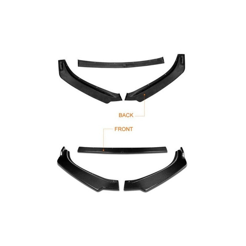 Lip Acc. Delantero Fibra De Carbono Para Mazda 6 2019 A 2021