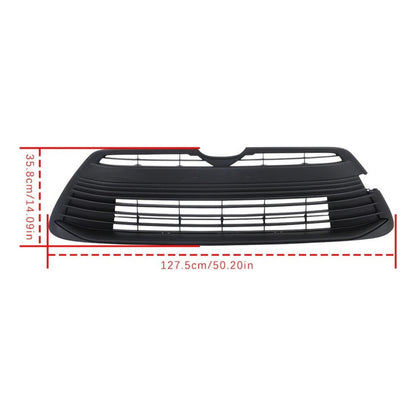 Parrilla Delantera Toyota Corolla Le Xle 2023 2024 Negro Mate