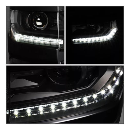 Faros Delanteros Silverado 1500 2015 2016 2017 Ambos Lados