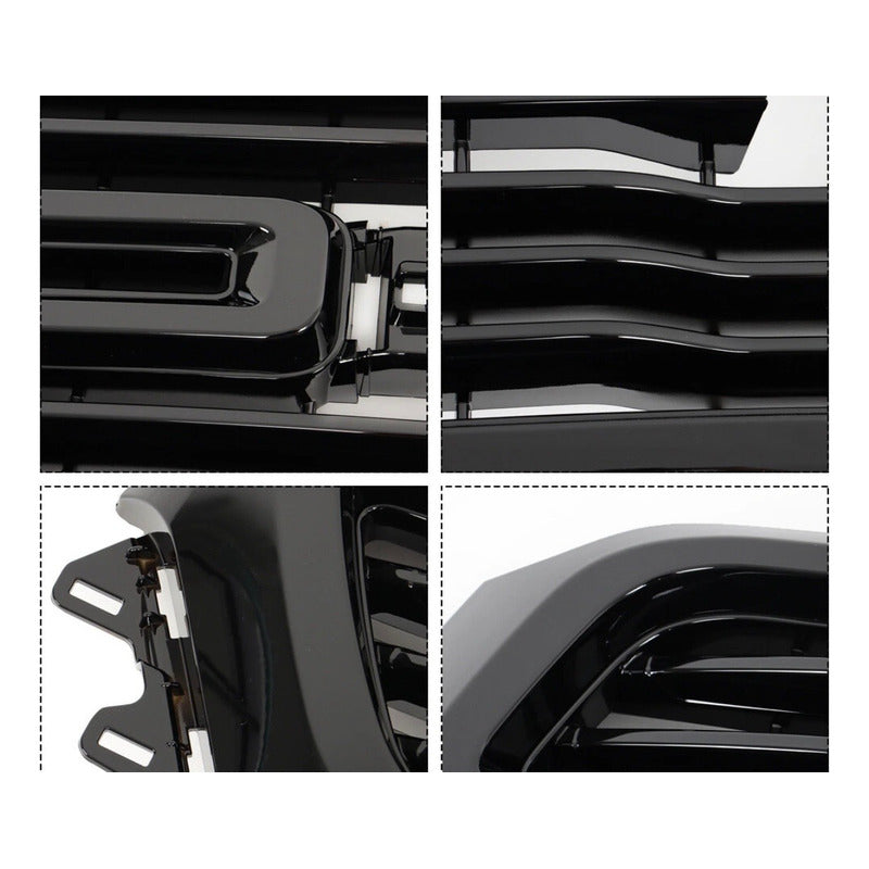Parrilla Delantera Dodge Ram 1500 2019 2020 2021 2022 Negro Brillante
