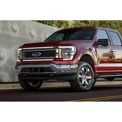 Parrilla Ford F-150 Drl Negro 2021 2022 2023 2024