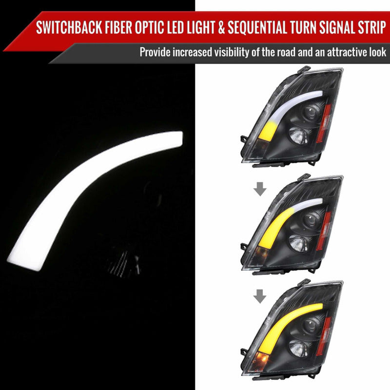 Led Drl Headlights Cadillac CTS 2008 to 2014