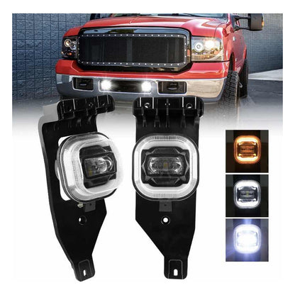 Faros De Niebla Led F-250 F-350 F-450 Super Duty 05-07