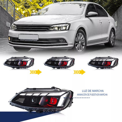 Faros Led Jetta Mk6 2011 2012 2013 2014 2015 A 2018