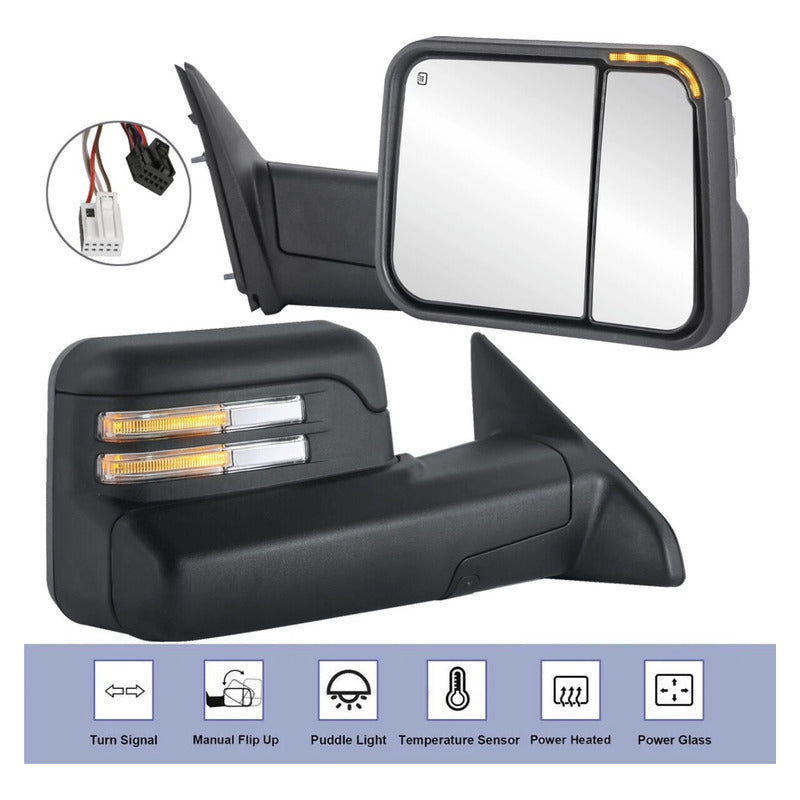 Par Espejos Dodge Ram 1500 2500 3500 2009 A 2018