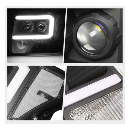Faros Led Lobo F-150 2009 2010 2011 2012 2013 2014