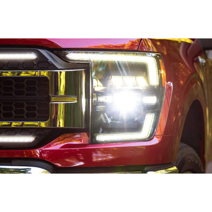 Faros Premium Ford F-150 Led Con Drl 2021 2022 2023 2024