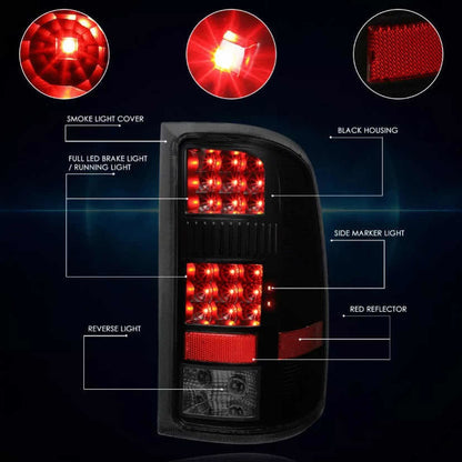 Calaveras Led Gmc Sierra 2007 2008 2009 2010 2011 A 2014