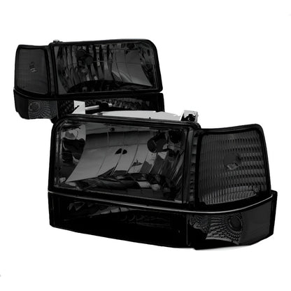 Faros Delanteros F-150 F-250 Bronco Con Daño 1993 A 1996 Ambos Lados