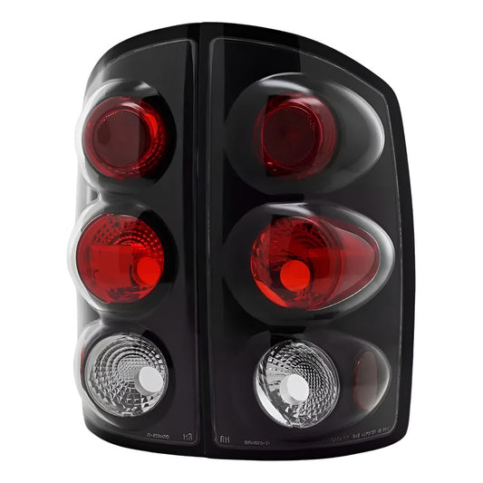 Calaveras Traseras Ram Negro Mate 2002 2003 2004 A 2006 Ambos Lados Transparente
