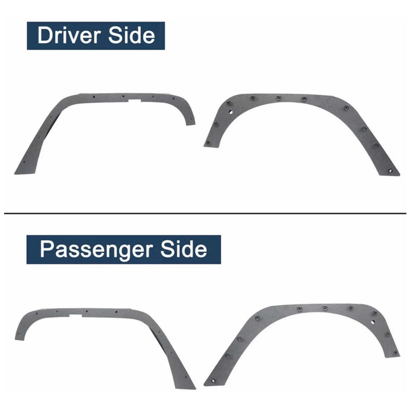 Cantoneras Metálicas Para Wrangler Jk 2008 2009 2010 A 2018