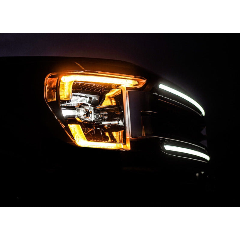 Faros Premium Ford F-150 Led Con Drl 2021 2022 2023 2024