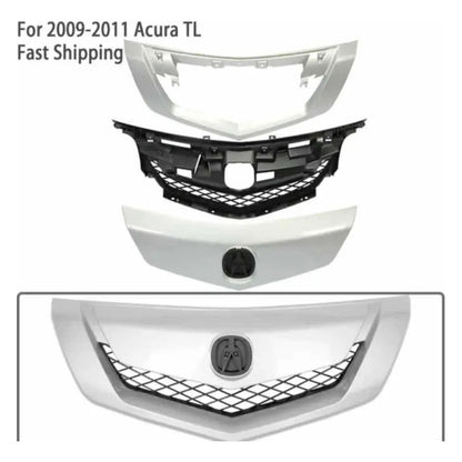 Parrilla Acura Tl 2009 2010 2011  Cromada Plateado