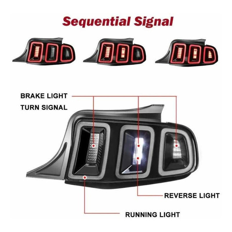 Calaveras Led Mustang Sequential 2010 2011 2012 2013 2014