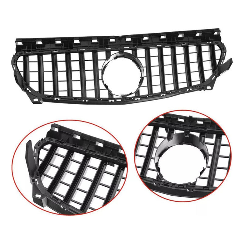Parrilla Delantera Mercedes Benz  Cla250 Negro 2013-2019