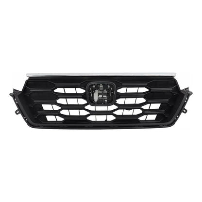 Parrilla Estilo Panal Negra Mate Honda Crv Cr-v 2023 2024 Negro