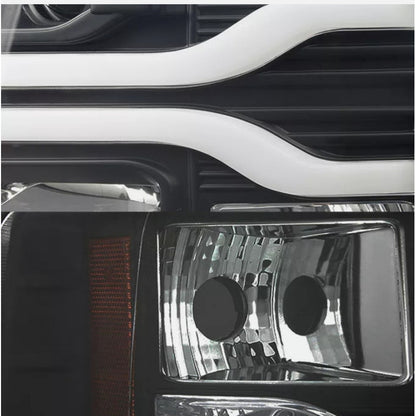 Faros Led Doble Drl Chevy Silverado 2007 2008 2009 A 2013