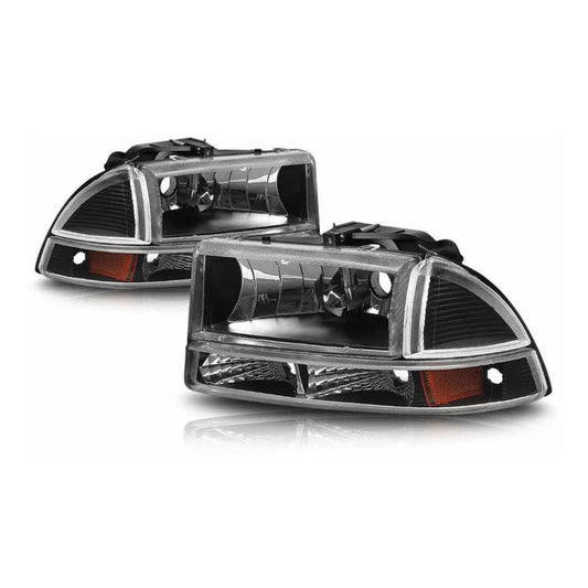 Dodge Dakota Durango headlights 1997 to 2004