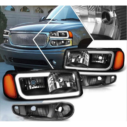 Par De Faros Led Yukon Xl Sierra Denali 2000 2001 A 2006