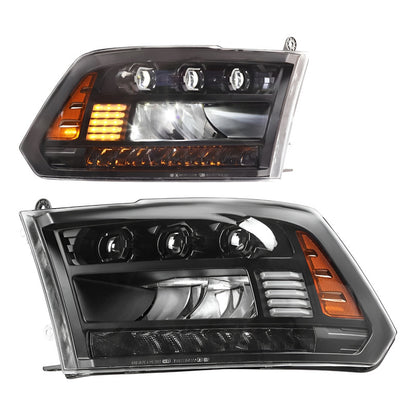 Faros Delanteros Led Ram 1500 2500 3500 2013 A 2018 Ambos Lados